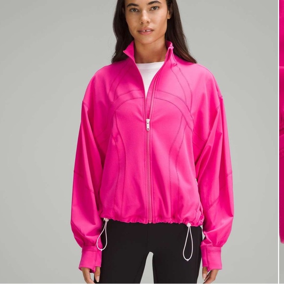 lululemon athletica Jackets & Blazers - Lululemon Define Relaxed-Fit Jacket *Luon Sonic Pink💓 RARE, Size 10 Like New
